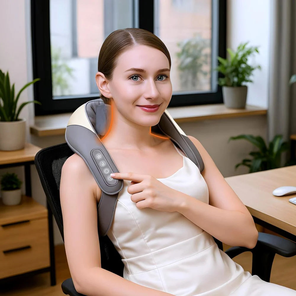 Neck & shoulder comfort device
