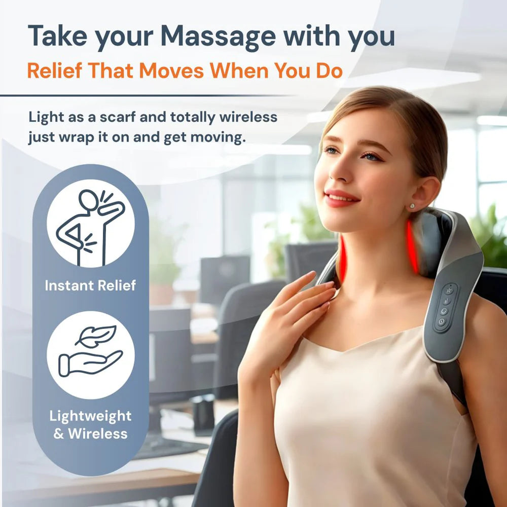 Neck & shoulder comfort device