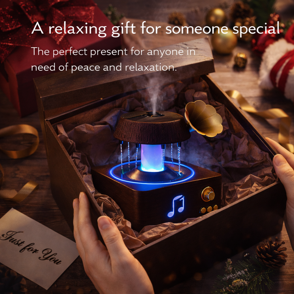 Vintage Humidifier with Rain Effect