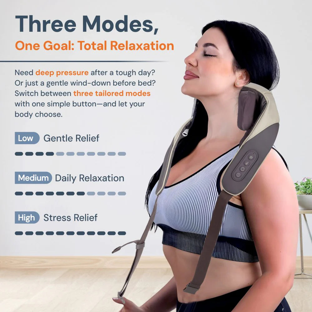 Neck & shoulder comfort device