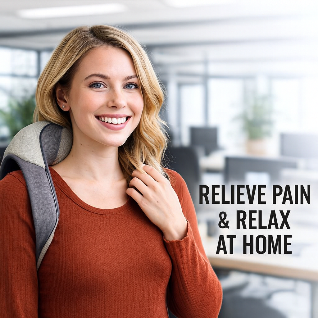 Neck & shoulder Massager with Heat