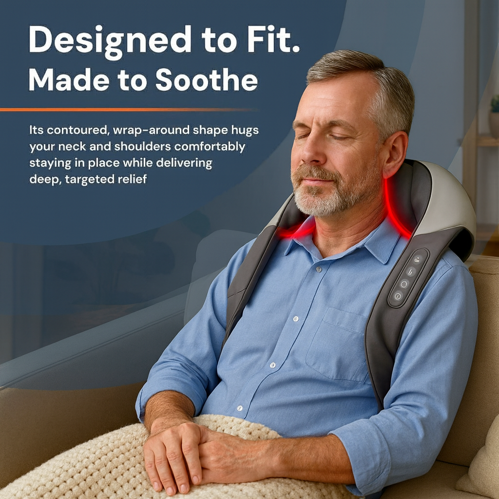 Neck & shoulder Massager with Heat