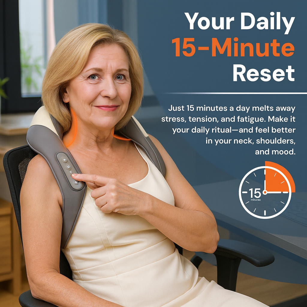 Neck & shoulder Massager with Heat