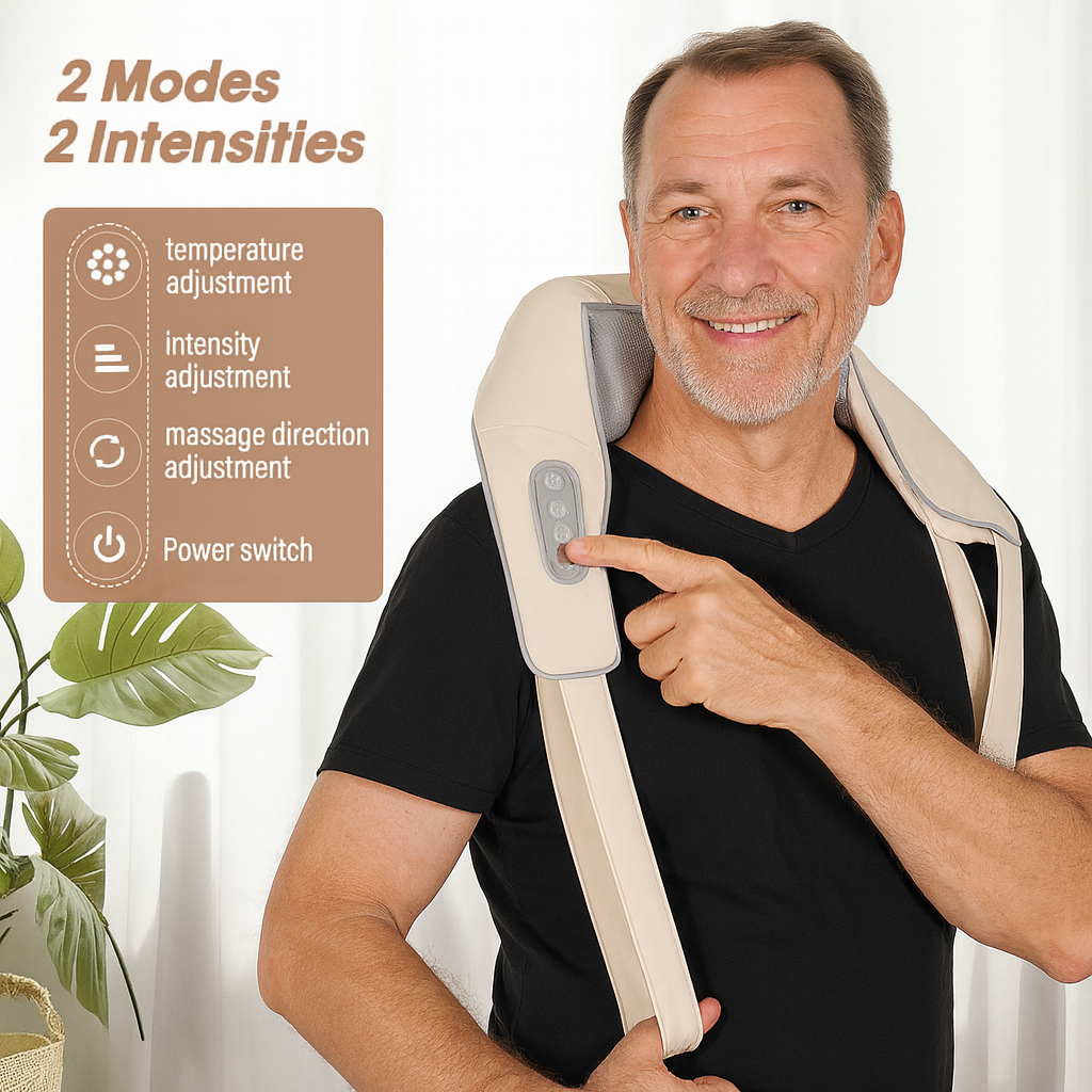 Neck & shoulder Massager with Heat