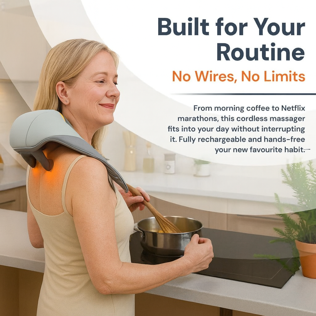 Neck & shoulder Massager with Heat